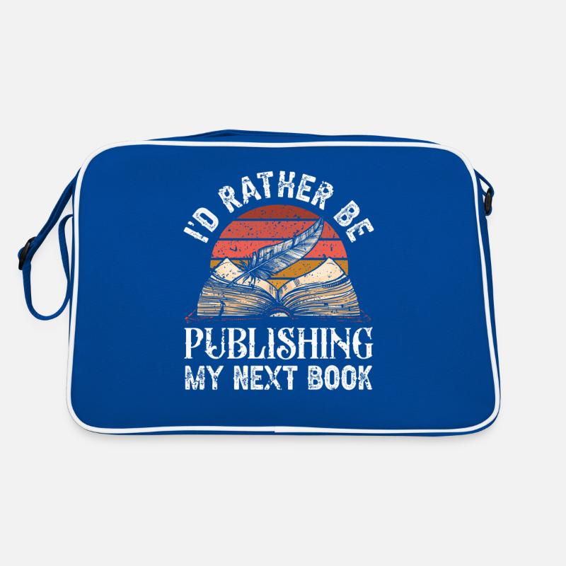 Writer Writing Novels Author Retro Bag
