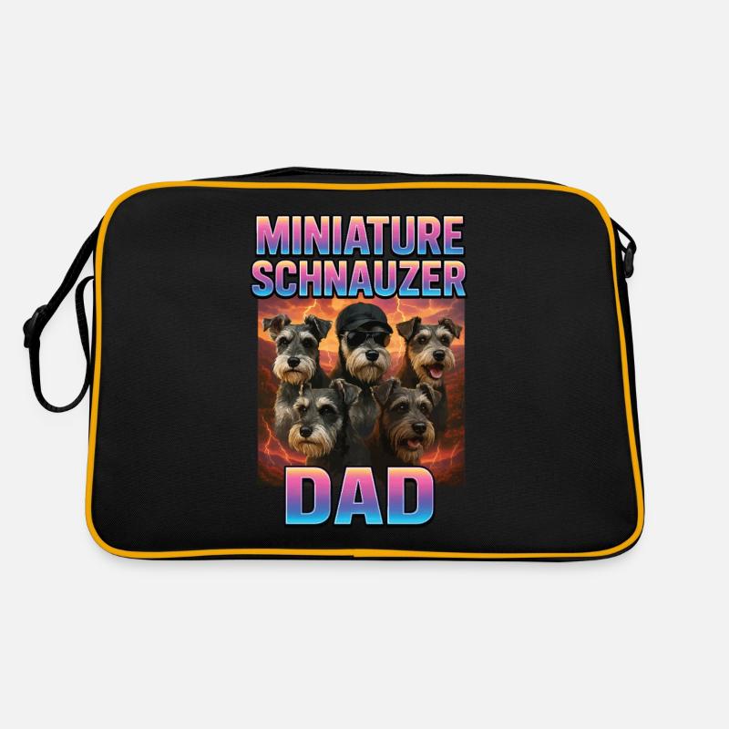 Zwergschnauzer Retro Tasche