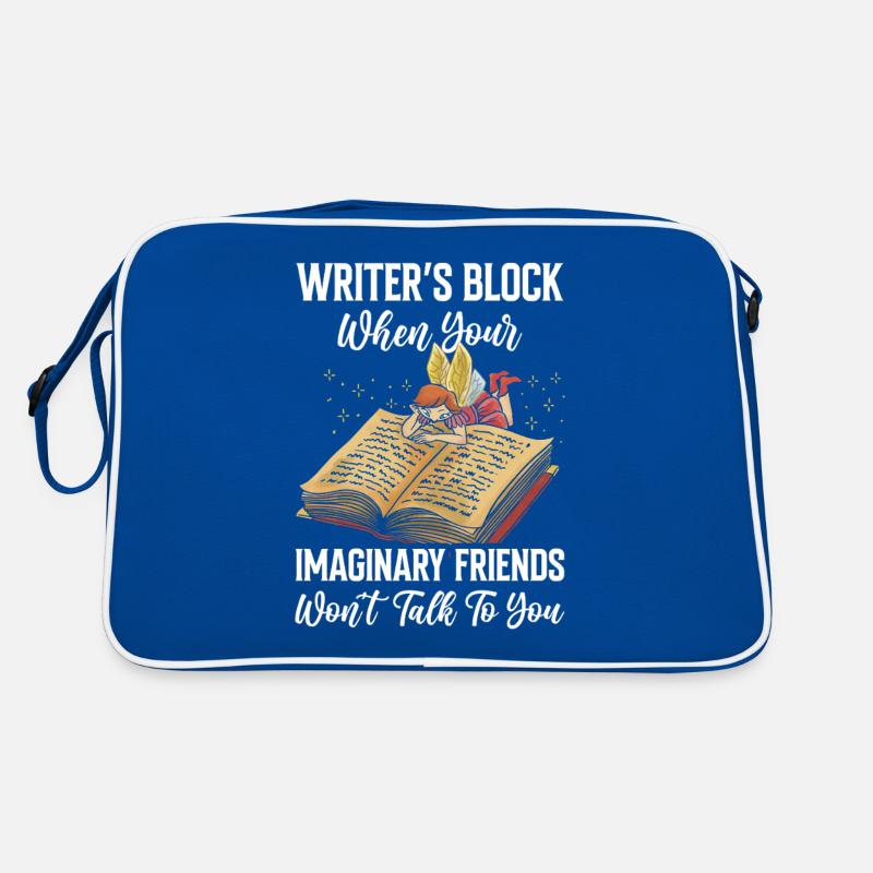 Writer Writing Novels Author Retro Bag