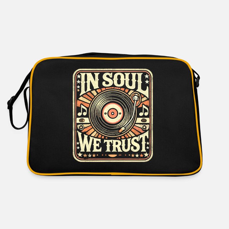 In Soul We Trust Retro Tasche