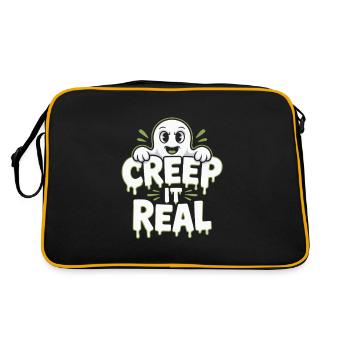 Creep It Real Halloween - Retro Bag - black/gold - Back