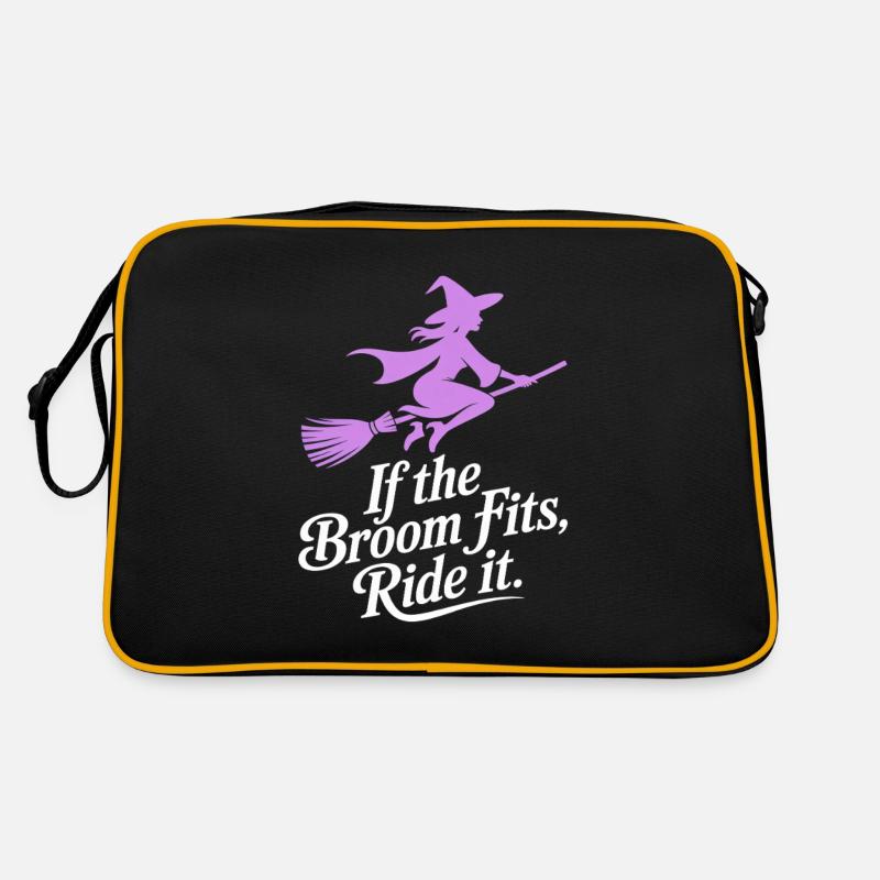 Si le balai s’adapte Ride It Halloween Sac Retro