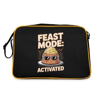 Mode festin activé Thanksgiving - Sac Retro - noir/or - Dos