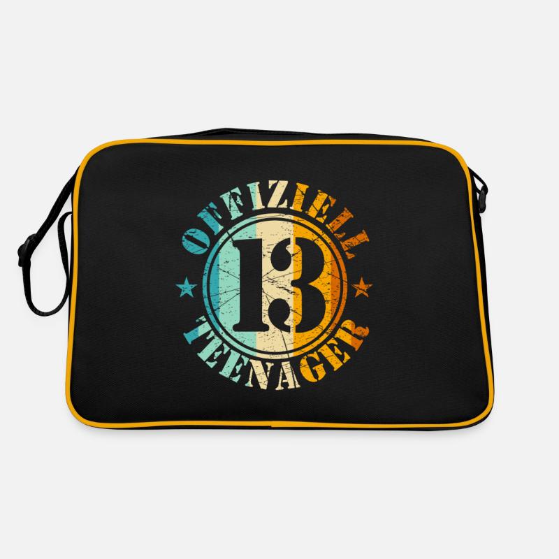 Garçon de 13e anniversaire Sac Retro