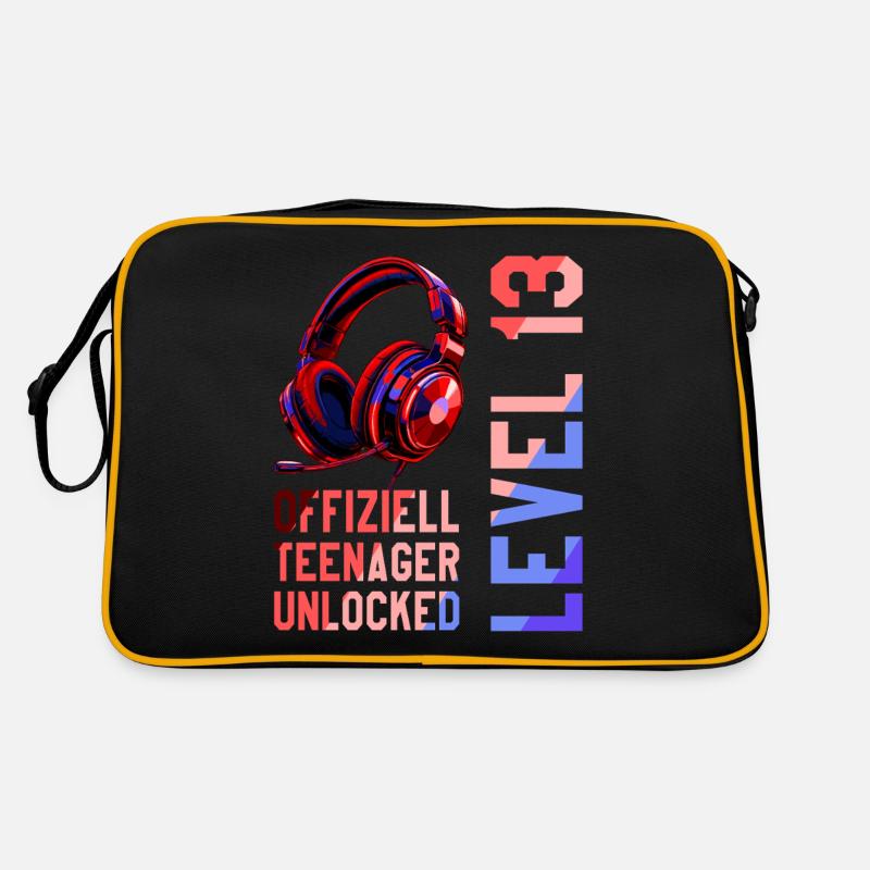 Garçon de 13e anniversaire Sac Retro