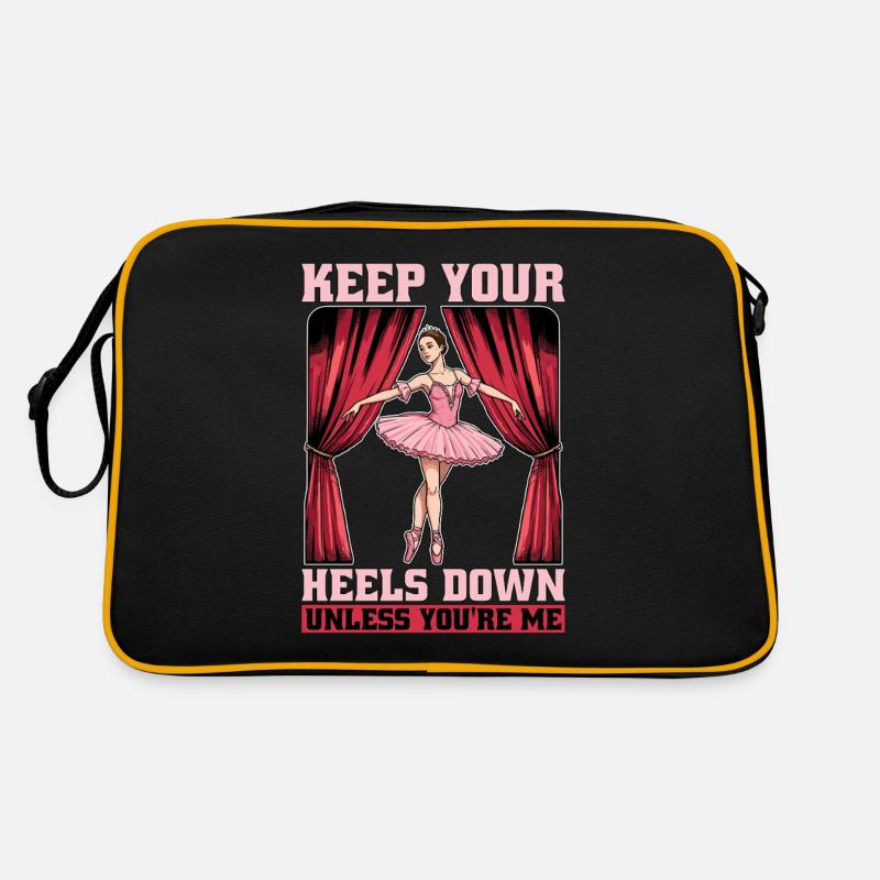 Ballet Keep Your Heels Down Loves Classical Music Retro Tasche