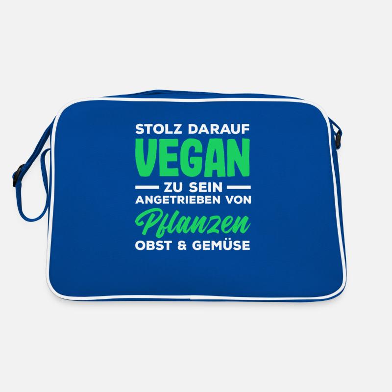 Attention Je suis végétalien Drôle Cadeau végétalien Sac Retro