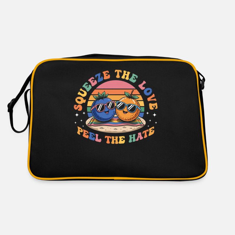 Fruity Lesbian LGBT Pride Month Retro Bag
