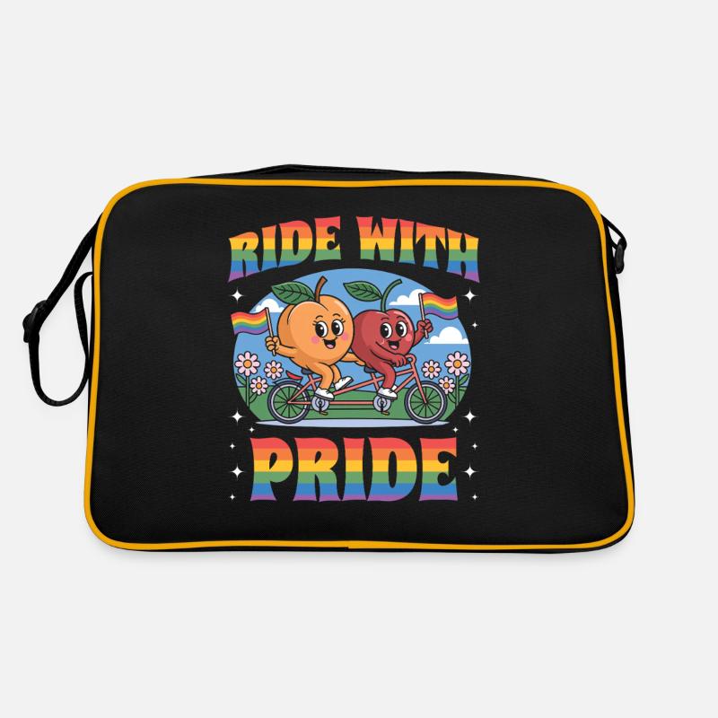 Fruity Lesbian LGBT Pride Month Retro Bag