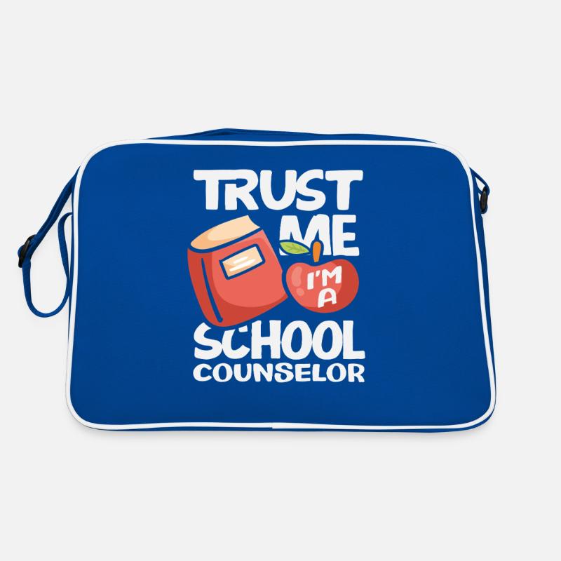 Vertraue Mir Ich Bin Schulberater Retro Tasche