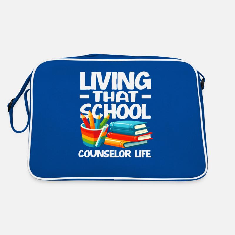 Live the School Counselor's Life Retro Bag