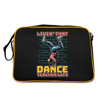Dance Teacher Livin' That Dance Choreographer - Retro Bag - black/gold - Back