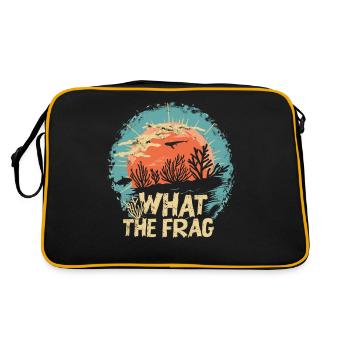 Aquarium Aquarist Coral Fragging - Retro Bag - black/gold - Back