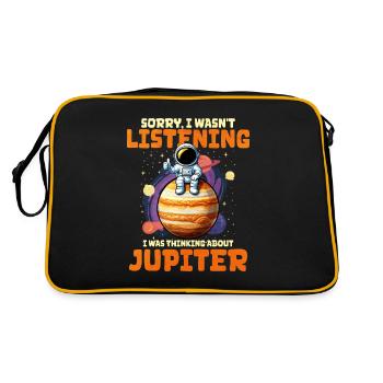 Jupiter - Retro Bag - black/gold - Back
