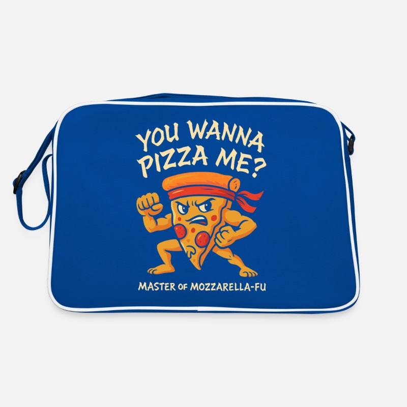 Willst du eine Pizza? Retro Tasche