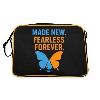 Renaissance Intrépide Forever Papillon - Sac Retro - noir/or - Dos