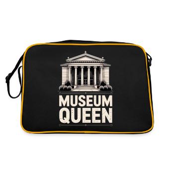 Musée - Sac Retro - noir/or - Dos