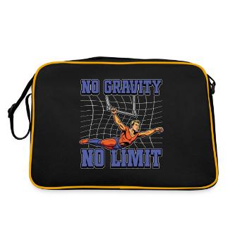 Acro Danse No Gravity No Limits Danse acrobatique - Sac Retro - noir/or - Dos
