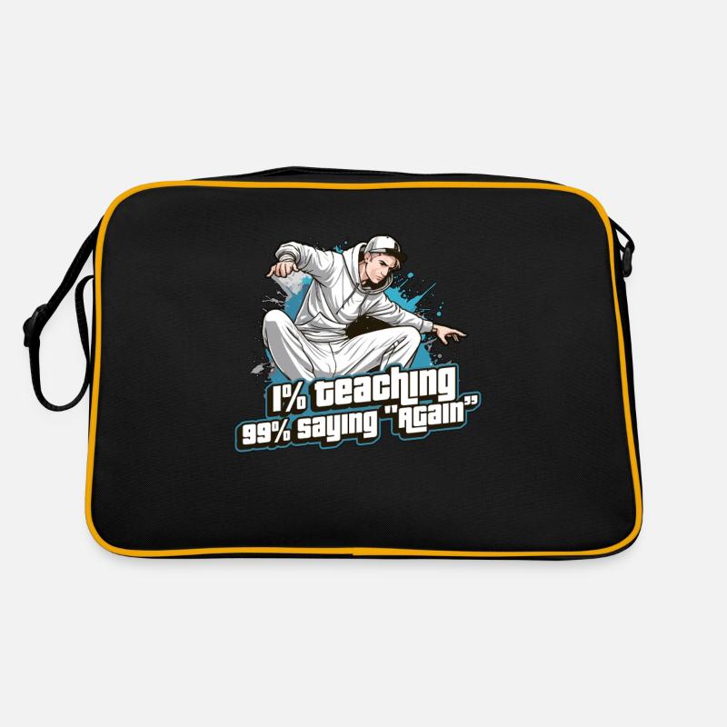 Professeur de danse 1 % Enseignement 99 % Professeur de danse Sac Retro
