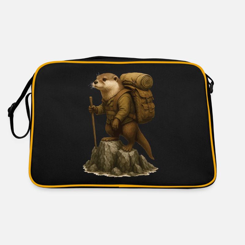 Otter Wandern Retro Tasche