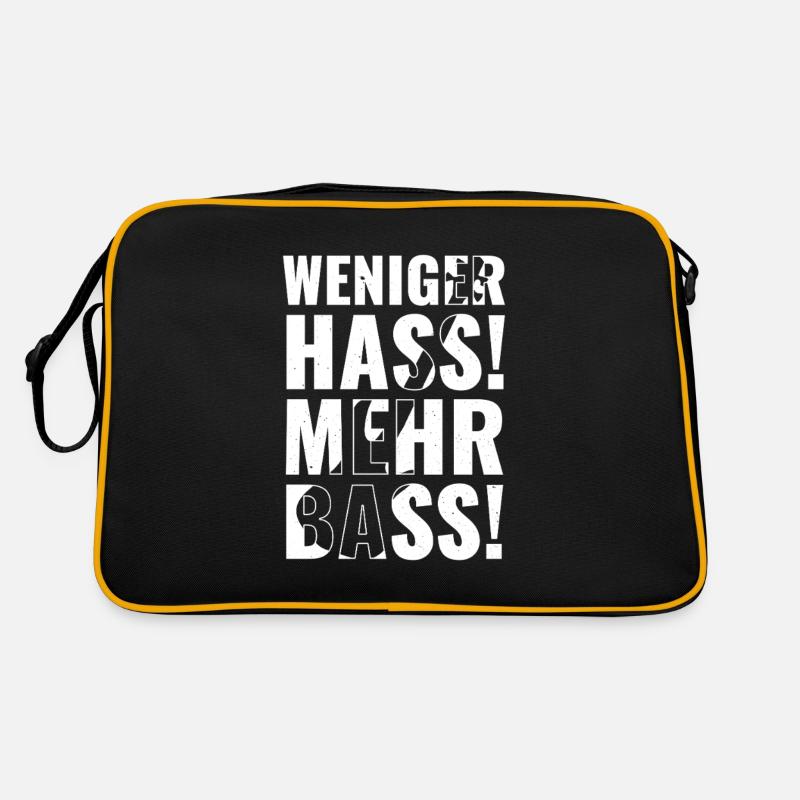 Less hate, more bass! Retro Bag