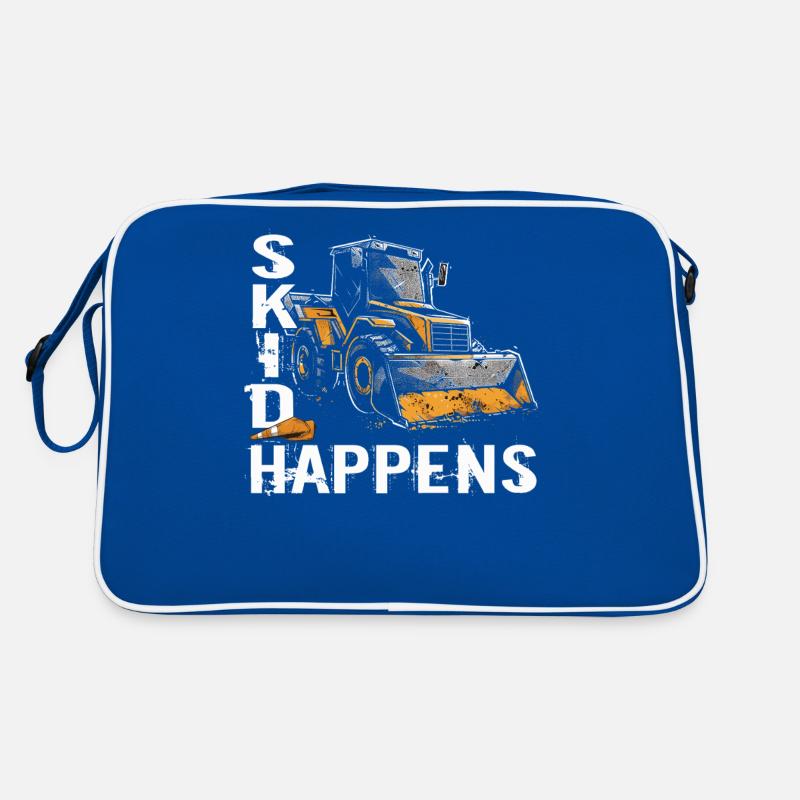 Skid steer loader enthusiasts Retro Bag
