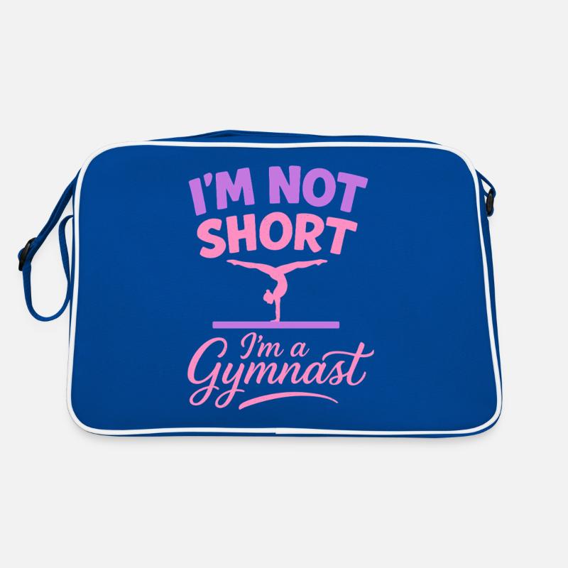Ich bin nicht klein, ich bin ein Turner Retro Tasche