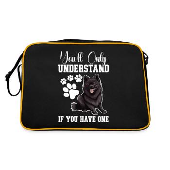 Sie Werden Nur Verstehen, Ob Sie Einen Haben - Retro Tasche - Schwarz/Gold - Hinten