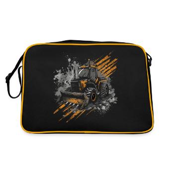 Amateurs de chargeuses compactes - Sac Retro - noir/or - Dos