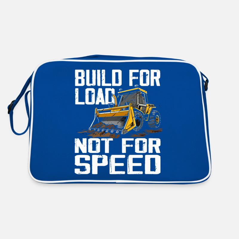 Skid steer loader enthusiasts Retro Bag