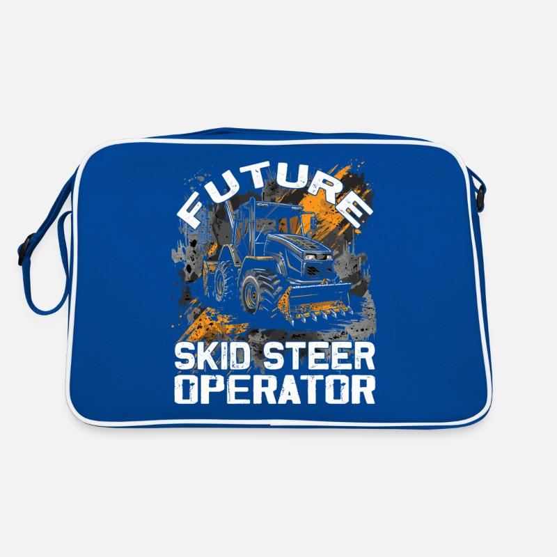 Skid steer loader enthusiasts Retro Bag