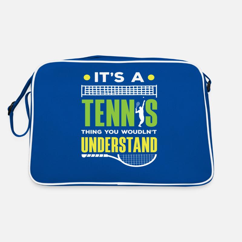 Les joueurs de tennis ne comprennent pas Sac Retro