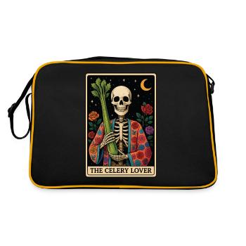 Celery Tarot - Retro Bag - black/gold - Back