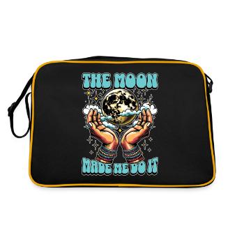 Astrologue La Lune M’a Fait Astrologique - Sac Retro - noir/or - Dos