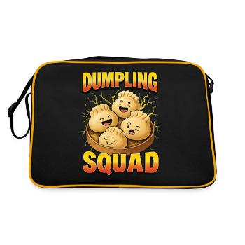 Dumbling dumpling - Retro Bag - black/gold - Back
