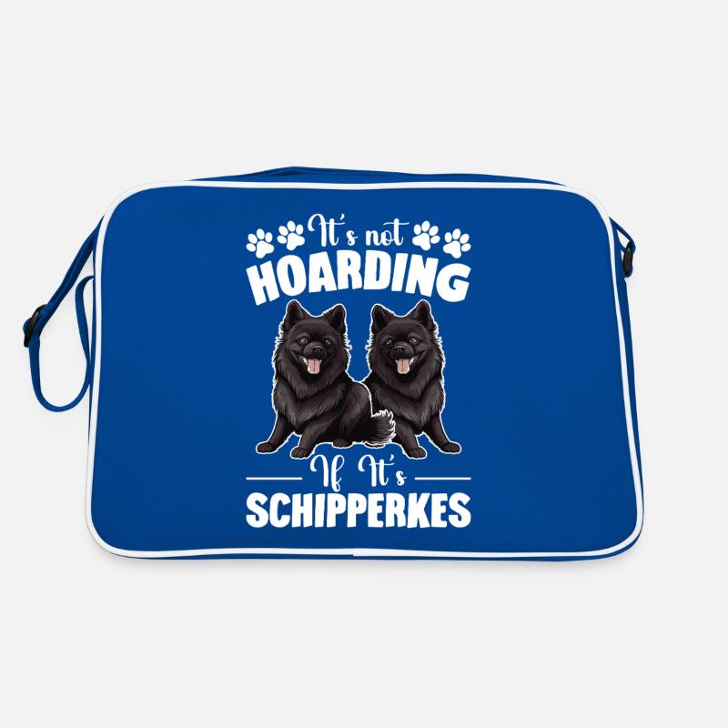 Ça ne s’arrête pas si c’est Schipperkes Sac Retro