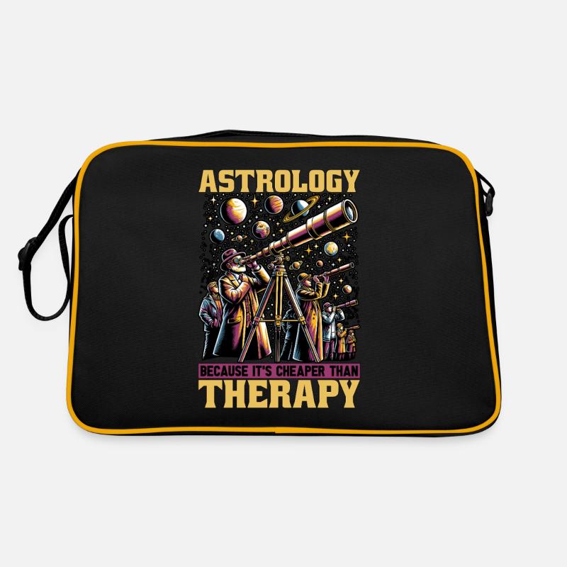 Astrology Because It's Cheaper Fortune Telling Retro Bag