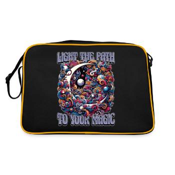 Astrologue Éclairer le chemin vers votre divination - Sac Retro - noir/or - Dos