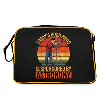 La bonne humeur de l’astrologue d’aujourd’hui, c’est l’astrologie zodiacale - Sac Retro - noir/or - Dos