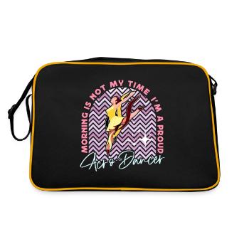 Acro Dancer Morning Is Not My Time Acro Dance - Retro Bag - black/gold - Back