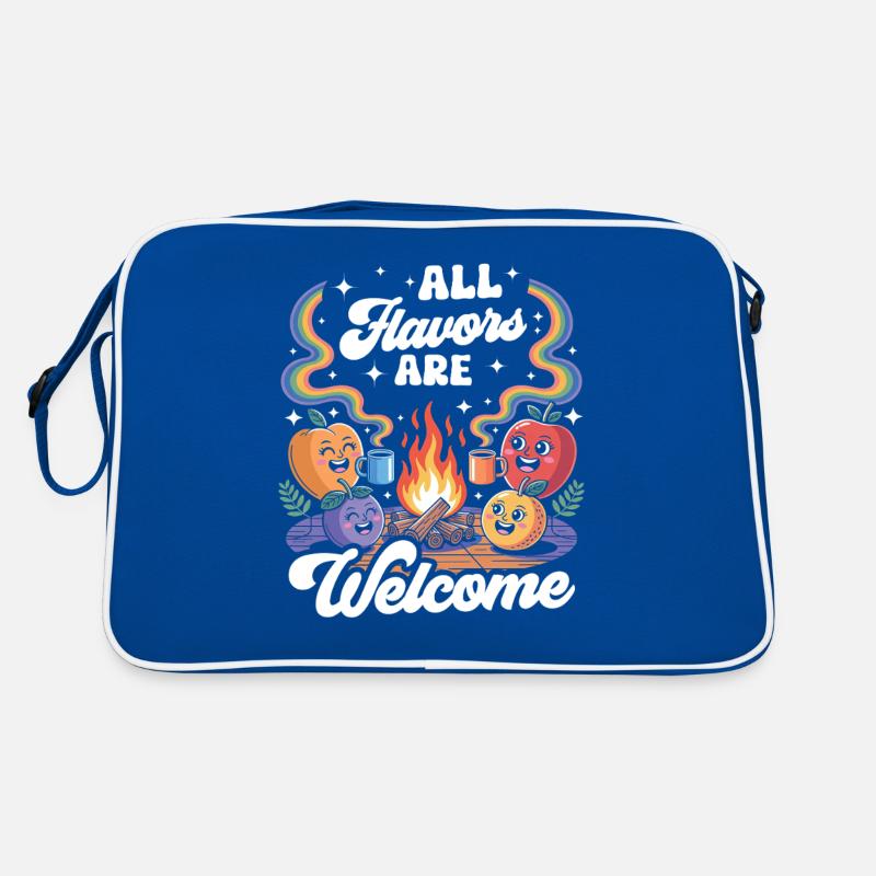 Fruchtig-lesbischer LGBT-Stolz-Monat Retro Tasche