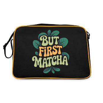 Mais d’abord le Matcha - Sac Retro - noir/or - Dos