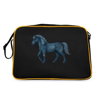 Denim Cheval - Sac Retro - noir/or - Dos