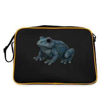 Denim grenouille - Sac Retro - noir/or - Dos