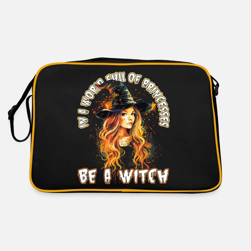 Spooky Pin-up Witch Halloween Retro Bag