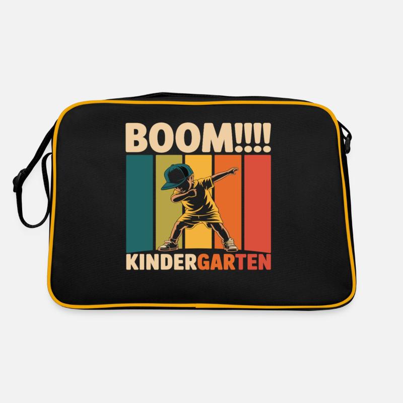 Funny Kindergarten Dab Design for Kids Retro Bag