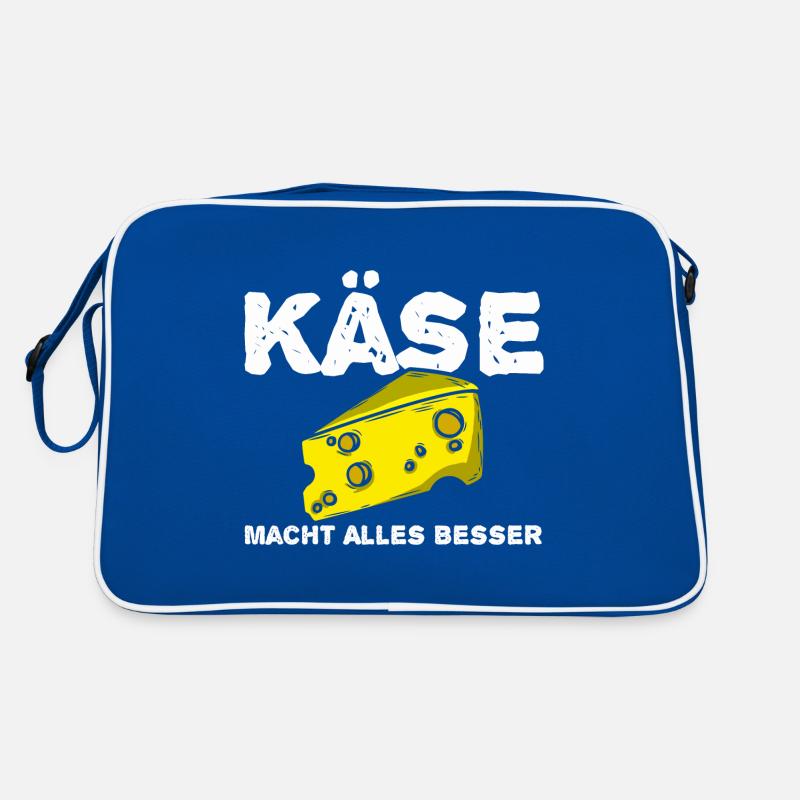 Käse Retro Tasche