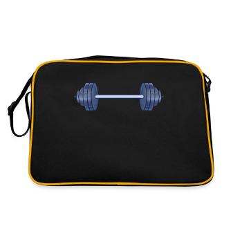 Barbells - Retro Bag - black/gold - Back