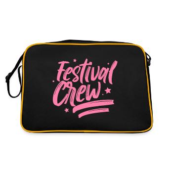 Festival Team Music Festival-goers Festivals - Retro Bag - black/gold - Back