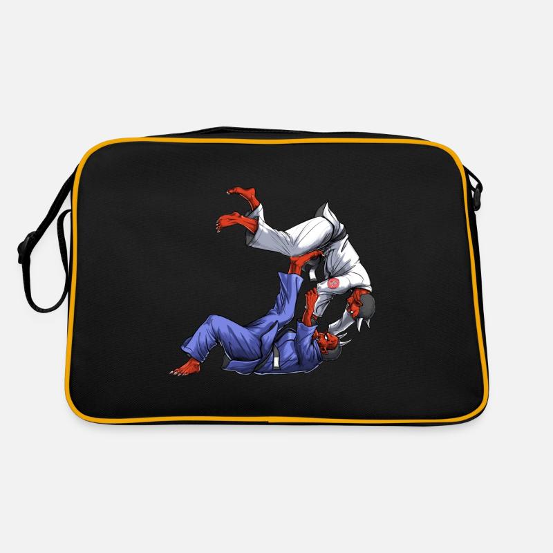 Wrestling Japanese Demons Retro Bag